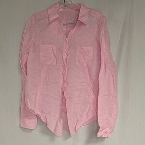 Lilly Pulitzer Pink Button Down Shirt